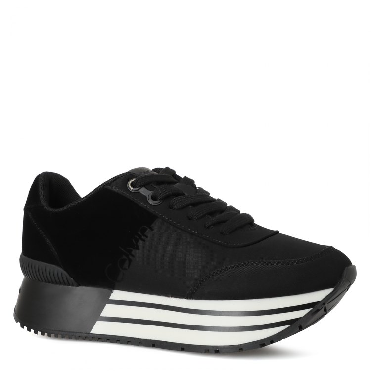 фото Кроссовки женские calvin klein jeans carlita черные 40 eu