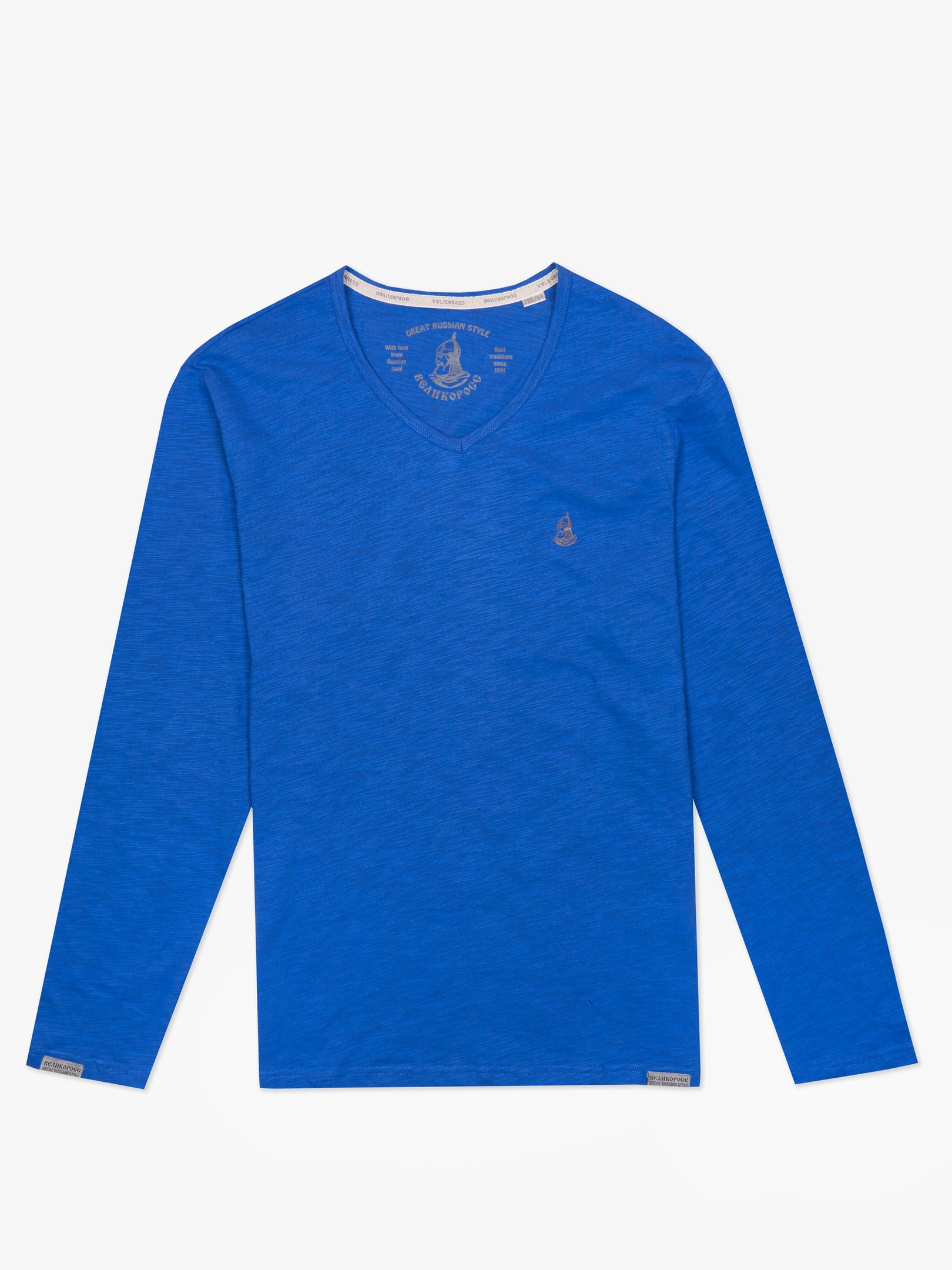 

Лонгслив мужской 42 Великоросс синий 62 RU, 42