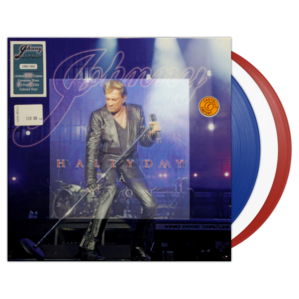 

Johnny Hallyday Hallyday A Lyon (Coloured Vinyl)(3LP+2CD)