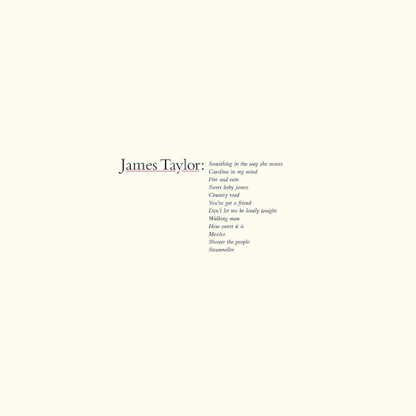 James Taylor Greatest Hits (LP)