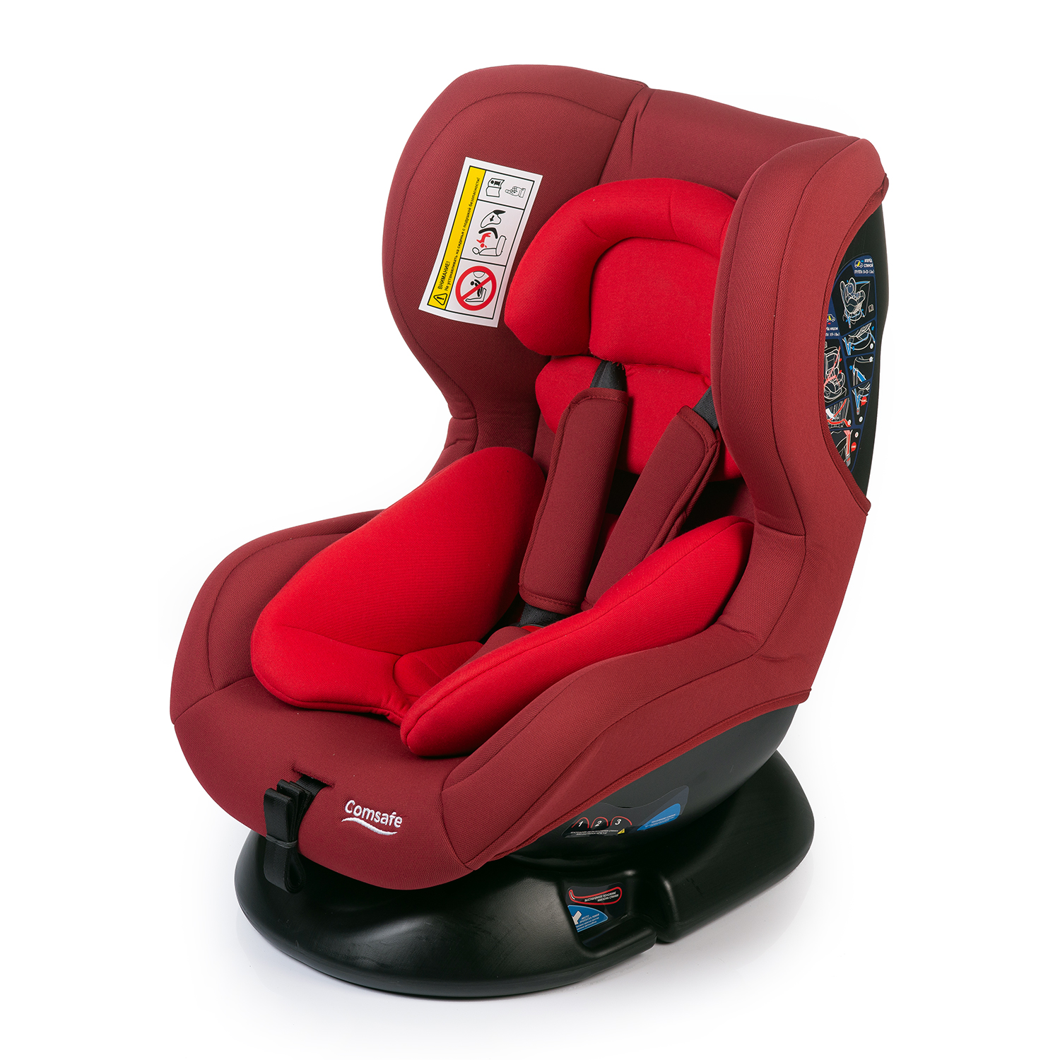 

Автокресло Comsafe Startguard цв.красный гр.0/1, Startguard