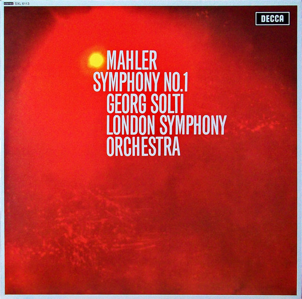 фото Gustav mahler, georg solti, london symphony orchestra symphony no. 1 decca