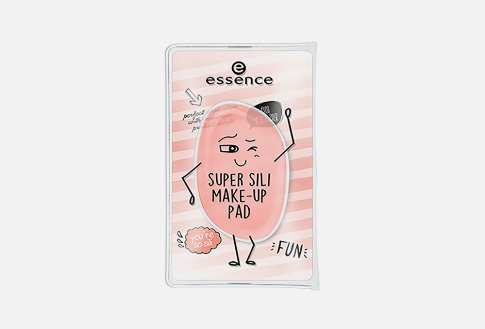 

Спонж силиконовый essence super sili make-up pad