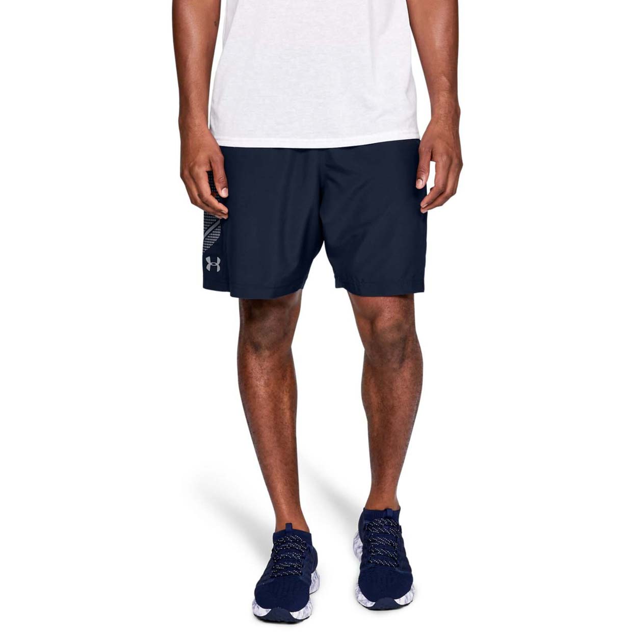 

Шорты мужские Under Armour Woven Graphic 20cm синие S, Woven Graphic 20cm