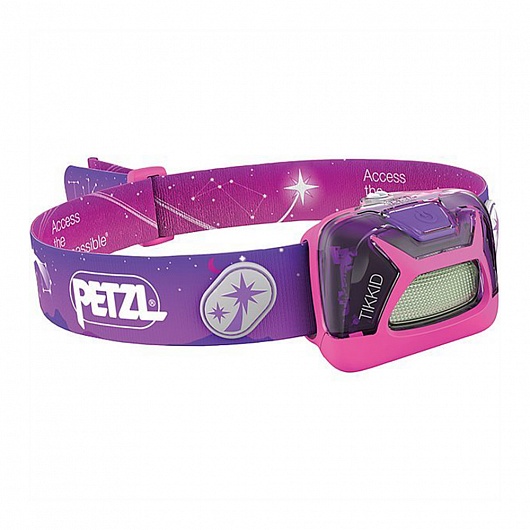 фото Фонарь налобный petzl lamp tikkid pink розовый