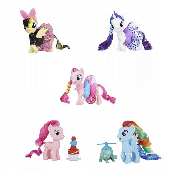 фото Фигурка hasbro my little pony пони во вращающихся платьях songbird serenade в ассортименте