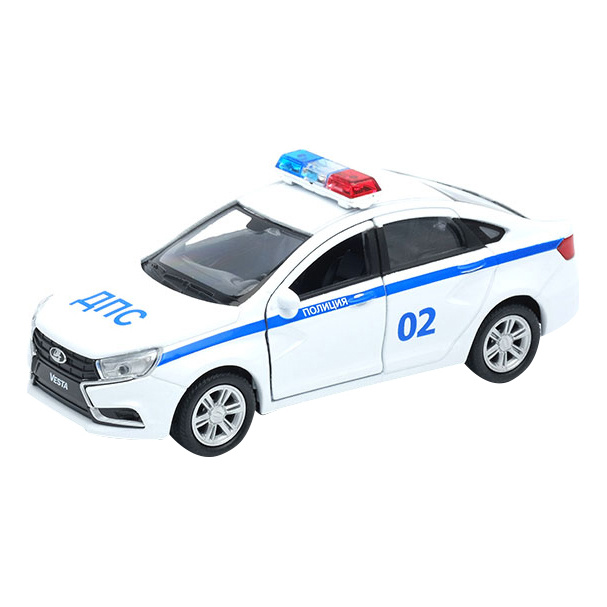 Модель машины Welly 1:34-39 LADA Vesta Полиция ДПС 43727PB