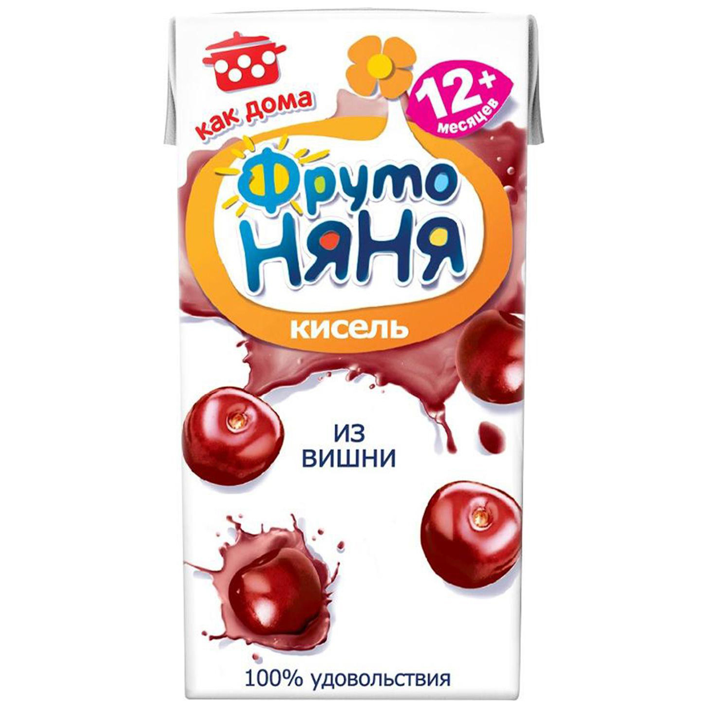 

Кисель ФрутоНяня Вишня с 12 мес 200 мл, Вишня 200 мл