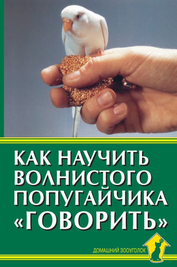 фото Книга как научить волнистого попугайчика говорить аквариум-принт