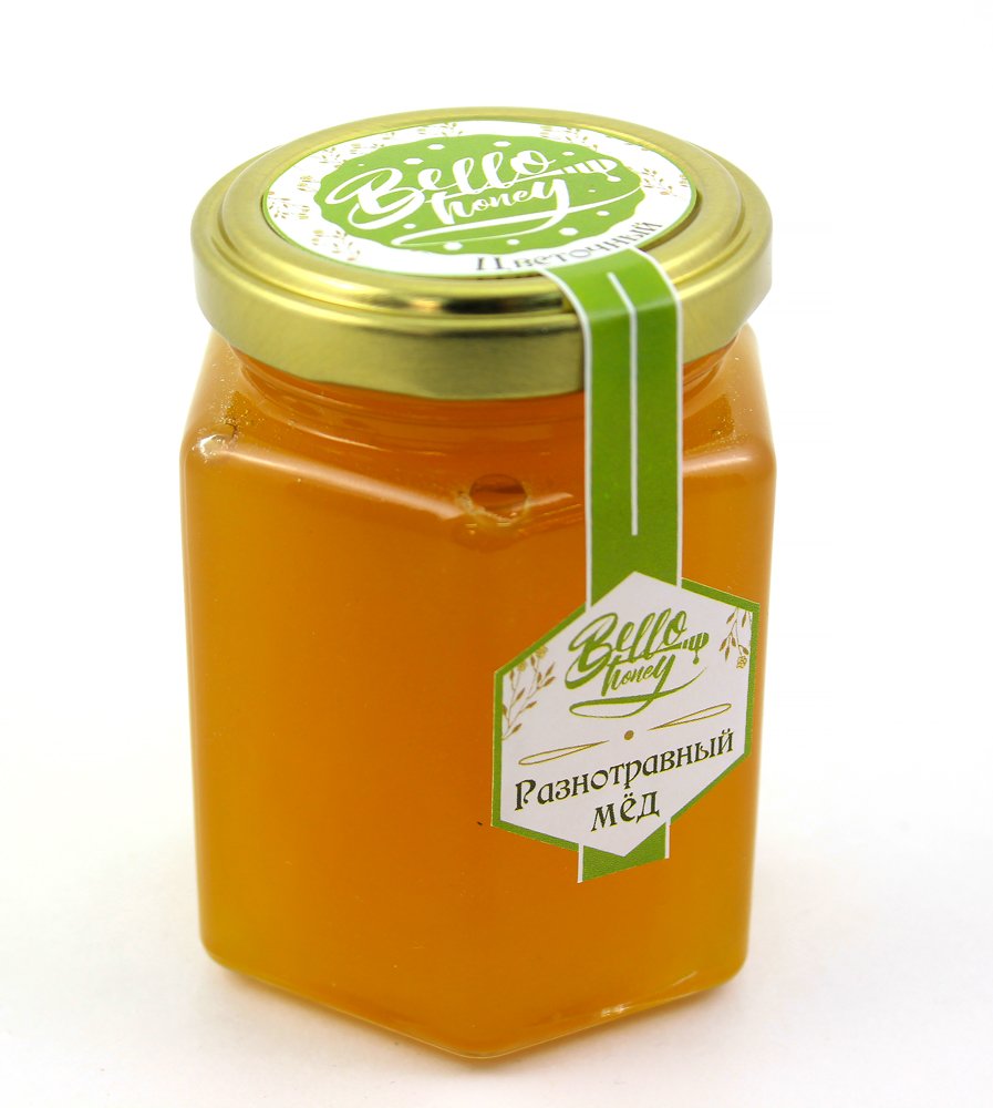 

Мёд разнотравный BelloHoney, 300г