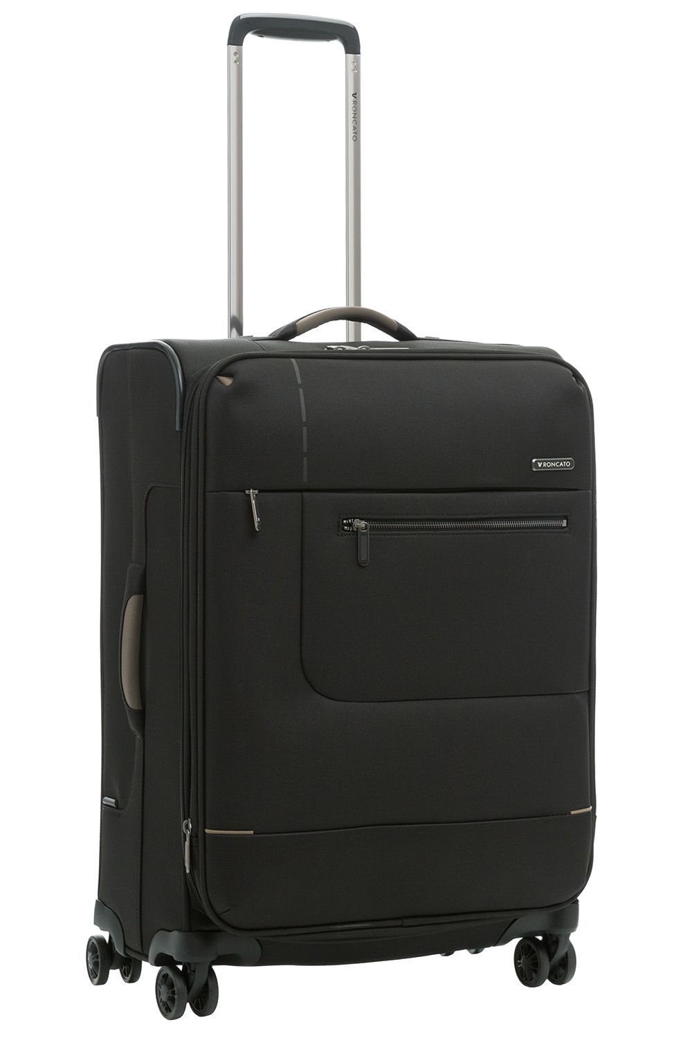 фото Чемодан roncato sidetrack trolley expandable черный m