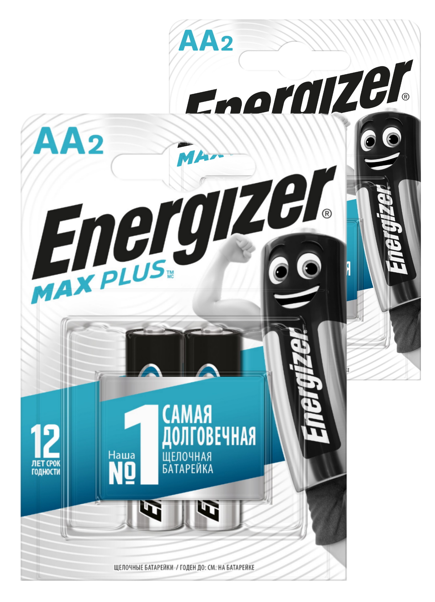 

Батарейка Energizer MAX PLUS LR6/E91 AA 2шт (2 упаковки)