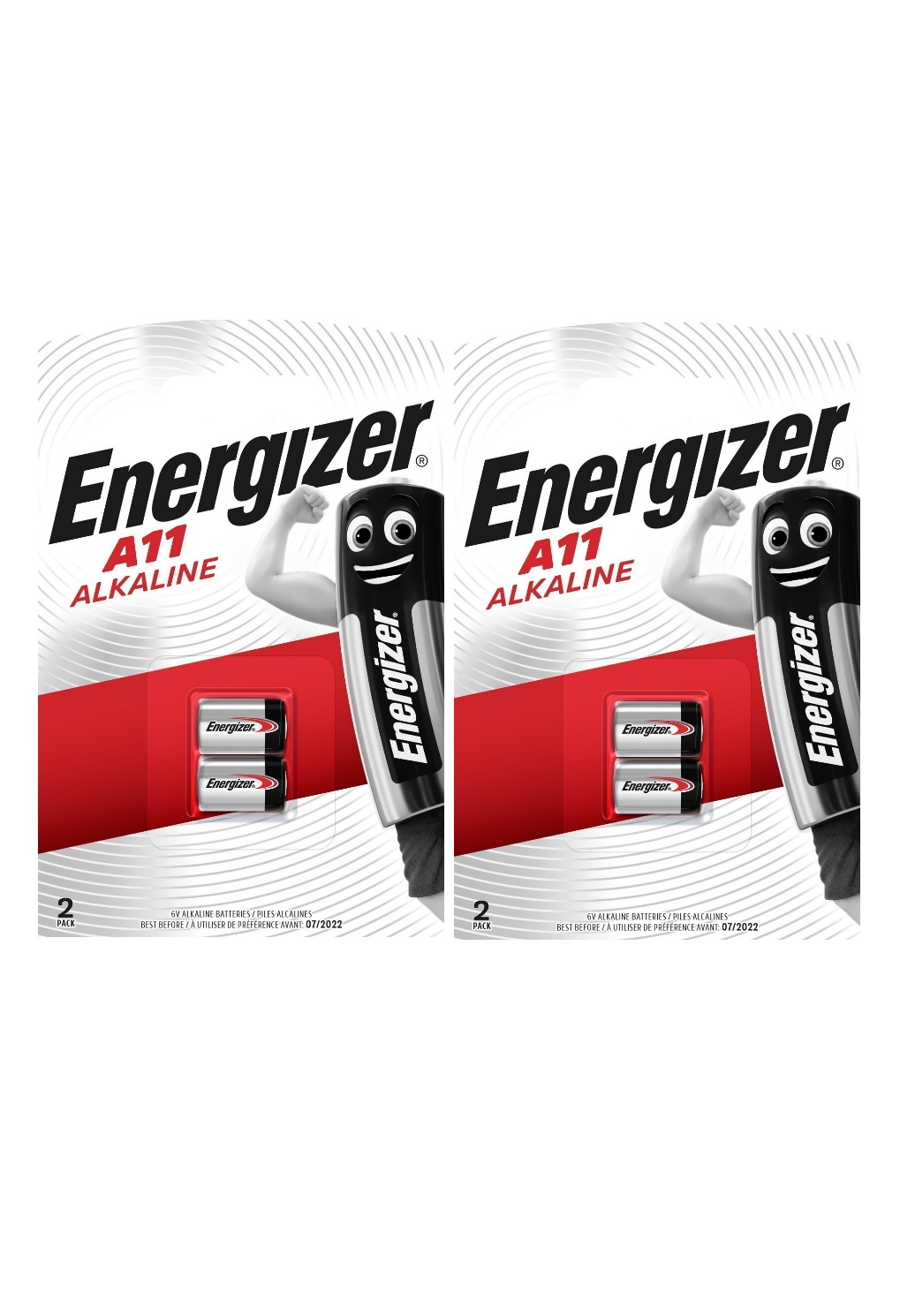 

Батарейка Energizer Alkaline А11/Е11А 2шт (2 упаковки)