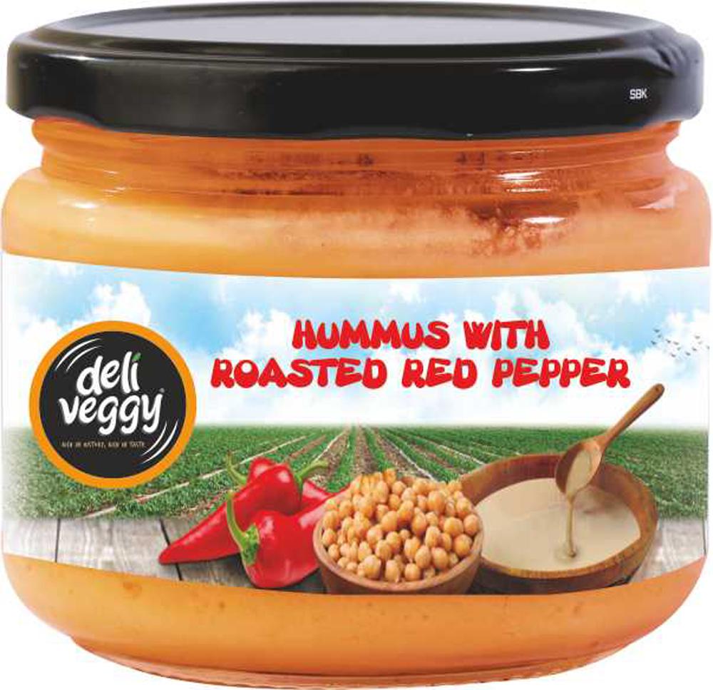

Хумус с Копченым Красным перцем, 300 гр Deli Veggy 9523360