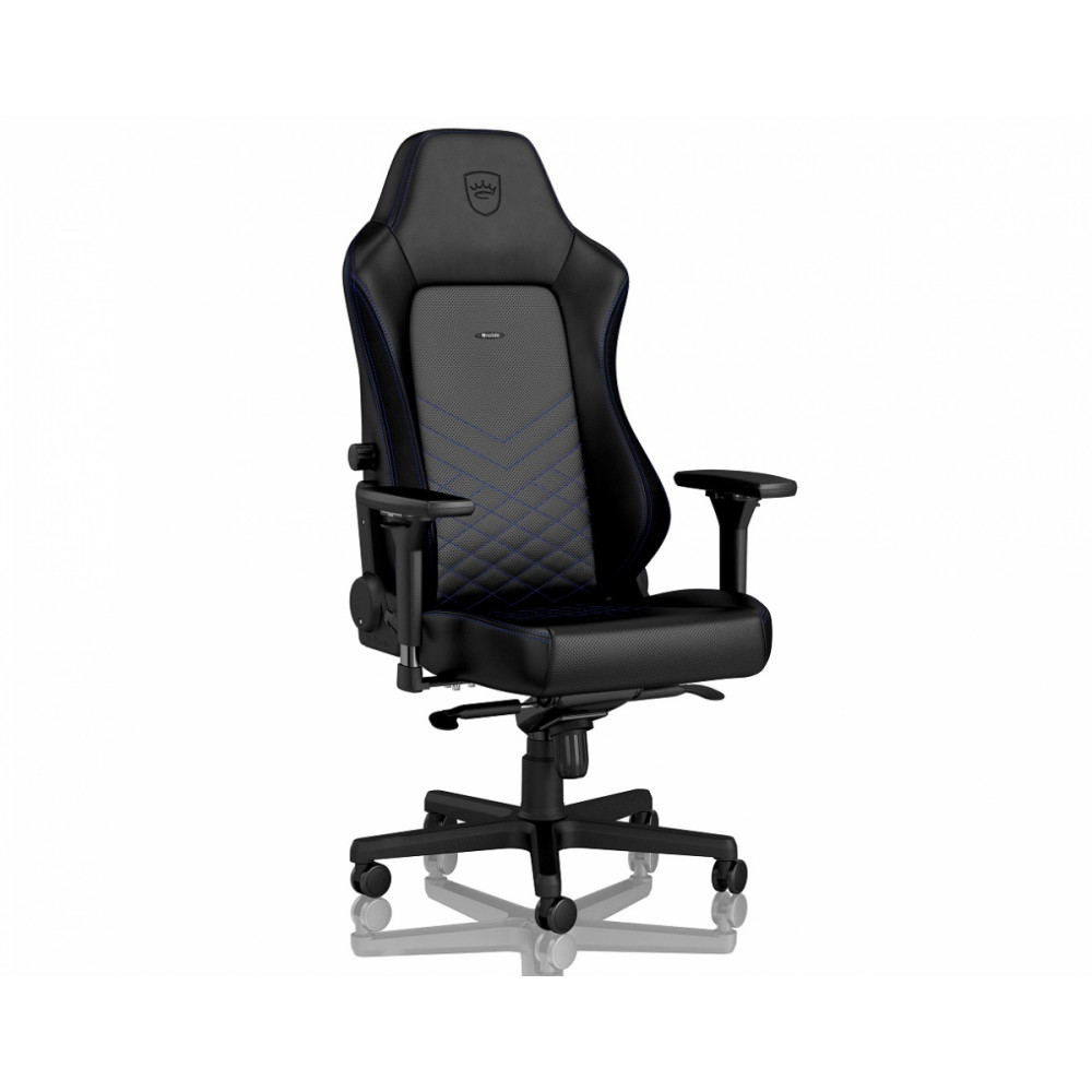 фото Игровое кресло noblechairs hero nbl-hro-pu-bbl, синий/черный