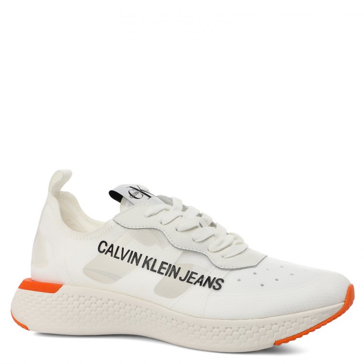 фото Кроссовки мужские calvin klein jeans alban белые 44 eu