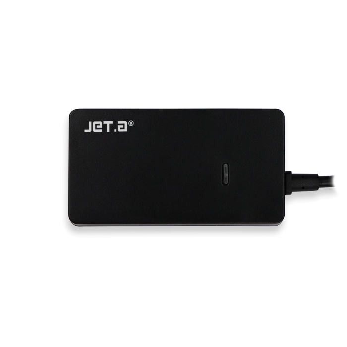 

USB-хаб Jet.A JA-UH7 на 4 порта USB 2.0, чёрный, JA-UH7 Black