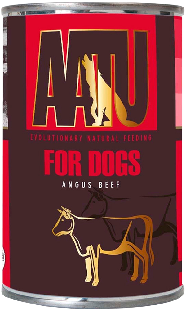 фото Консервы для собак aatu angus beef, беззерновые, с говядиной, 400г