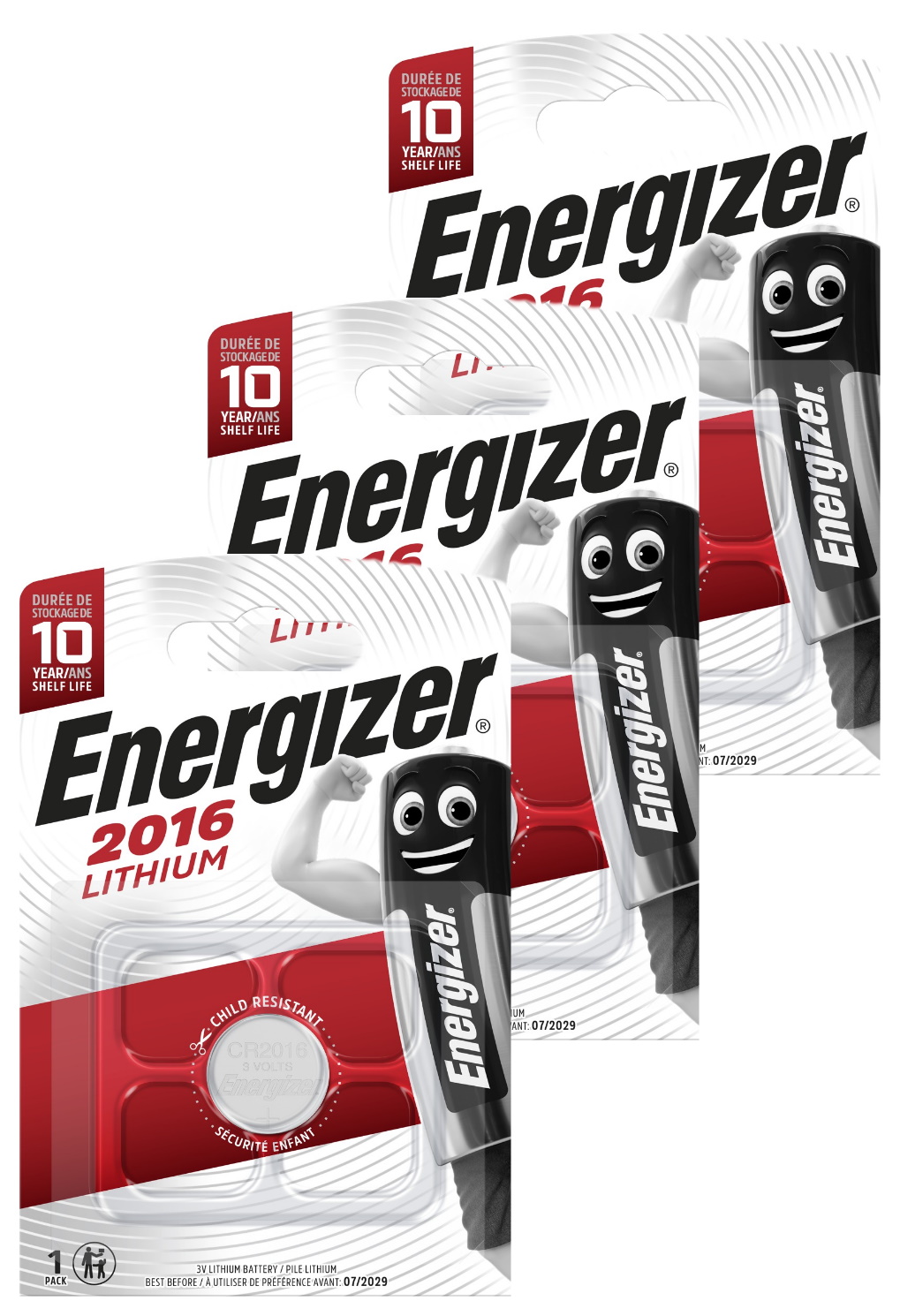 

Батарейка Energizer Lithium CR2016 1шт (3 упаковки)