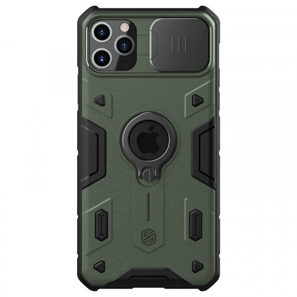 фото Накладка nillkin camshield armor для iphone 11 pro max (темно-зеленый)