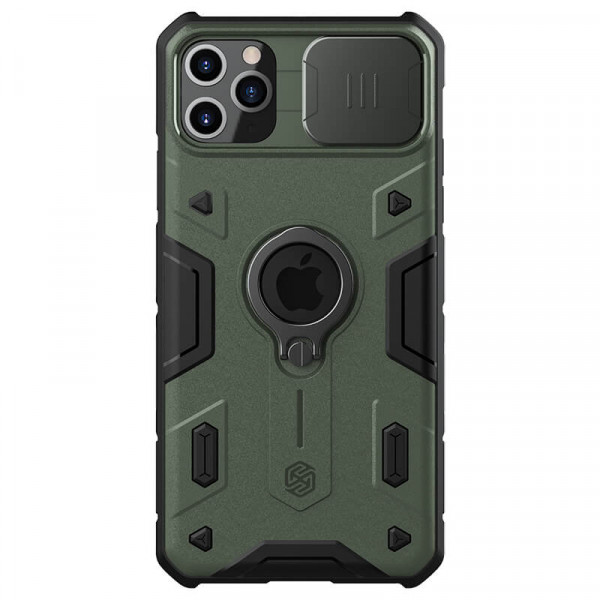 фото Накладка nillkin camshield armor для iphone 11 pro (темно-зеленый)