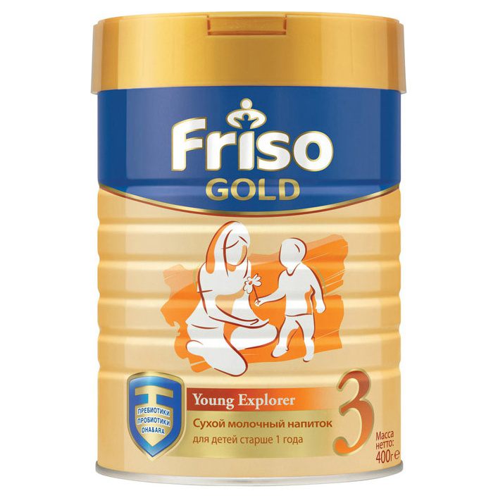 

Молочная смесь Friso Gold 3 от года 400 г, Gold 3