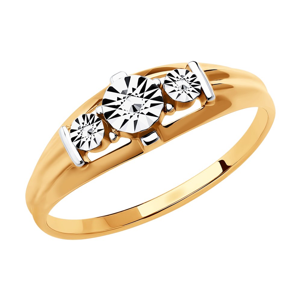 

Кольцо из золота р. 16.5 Diamant 51-110-01046-1, 51-110-01046-1