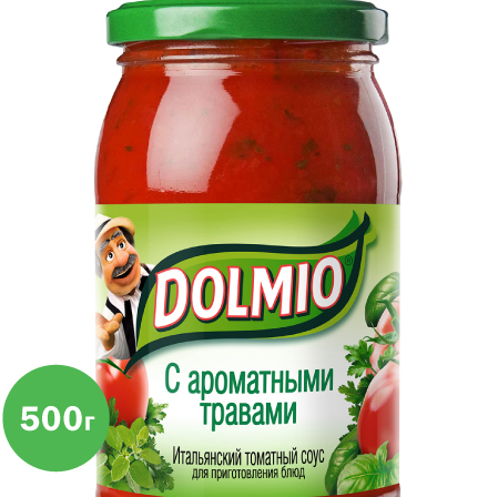 

Итальянский соус Dolmio для приготовления блюд с ароматными травами 500 г