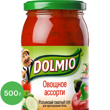 

Итальянский соус Dolmio для приготовления блюд овощное ассорти 500 г