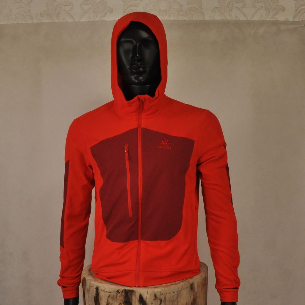 фото Толстовка мужская kailas m1-polartec stretchy windproof jacket красная m int