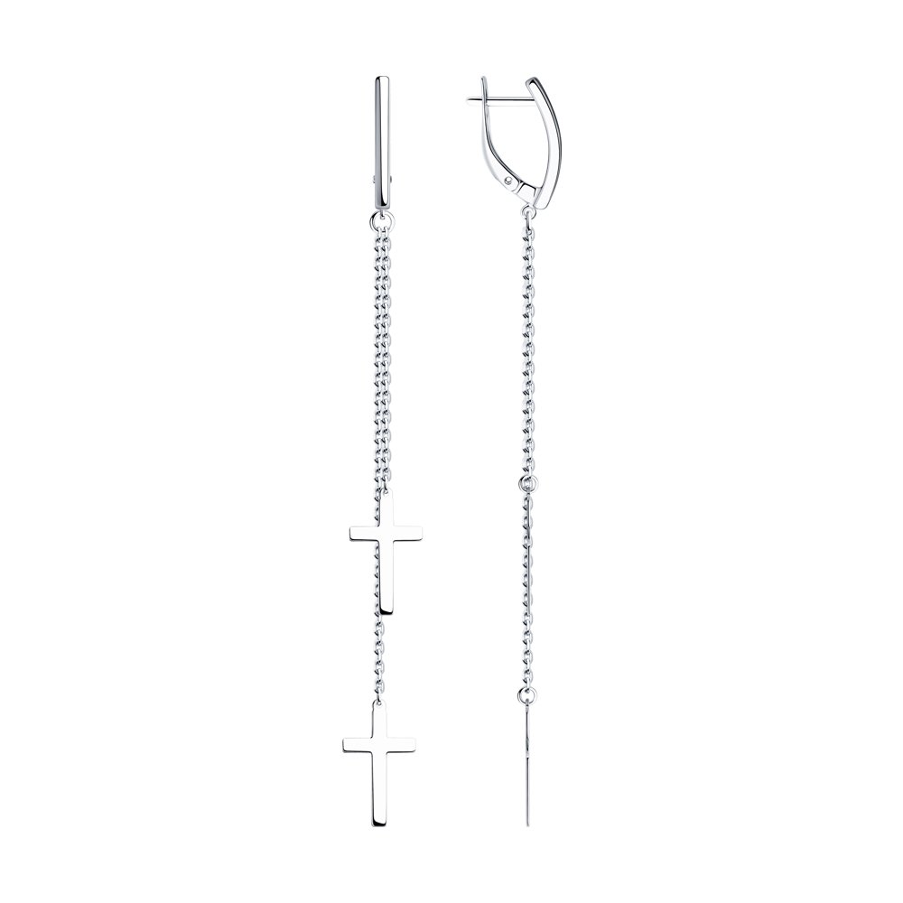 

Серьги подвески из серебра SOKOLOV 94024287, 94024287