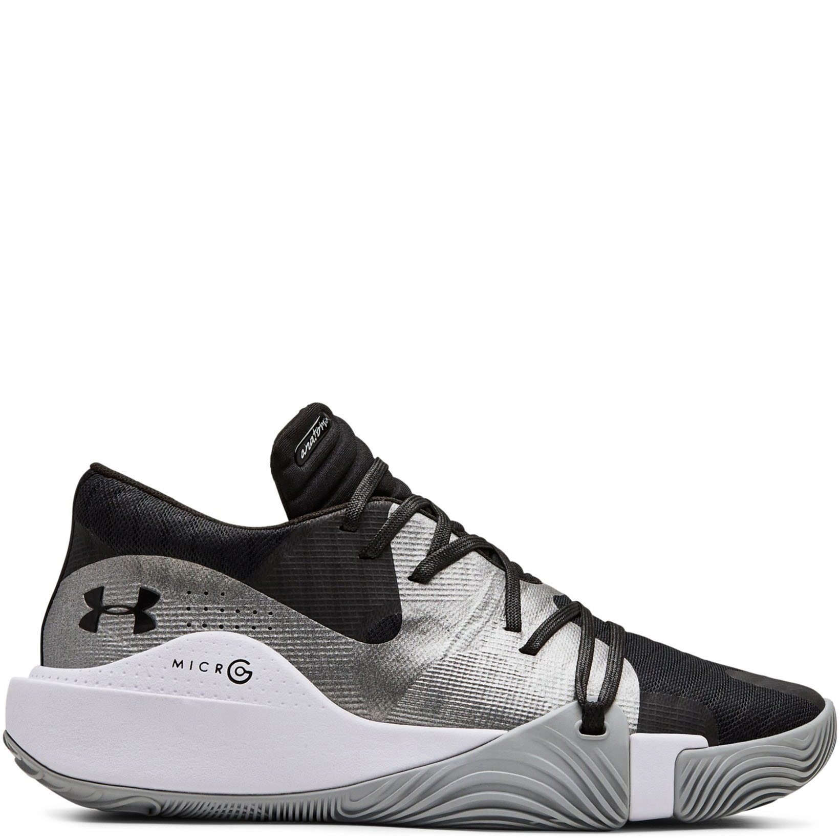 фото Кроссовки мужские under armour anatomix spawn low серые 7.5 us