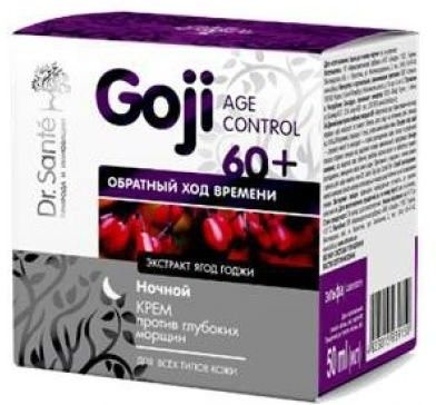 

Ночной крем против глубоких морщин Dr. Sante Goji Age Control 60+, 50 мл