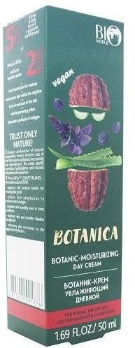 Ботаник-крем Bio World Botanica увлажняющий дневной, 50 мл