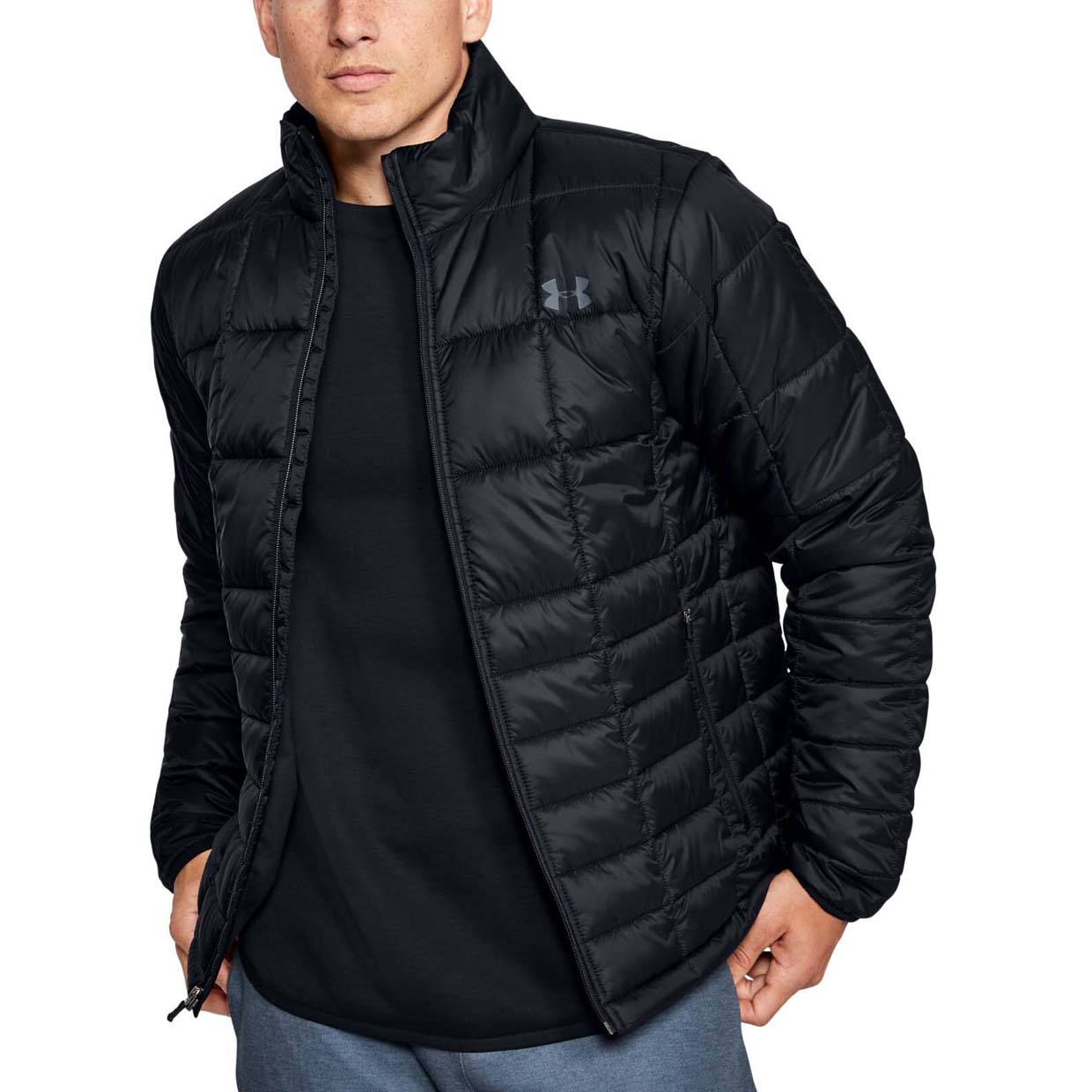 

Куртка Under Armour Insulated, 001 черная, SM, Insulated