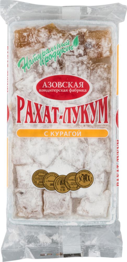 Восточные сладости рахат-лукум Азовская кондитерская фабрика с курагой 300 г