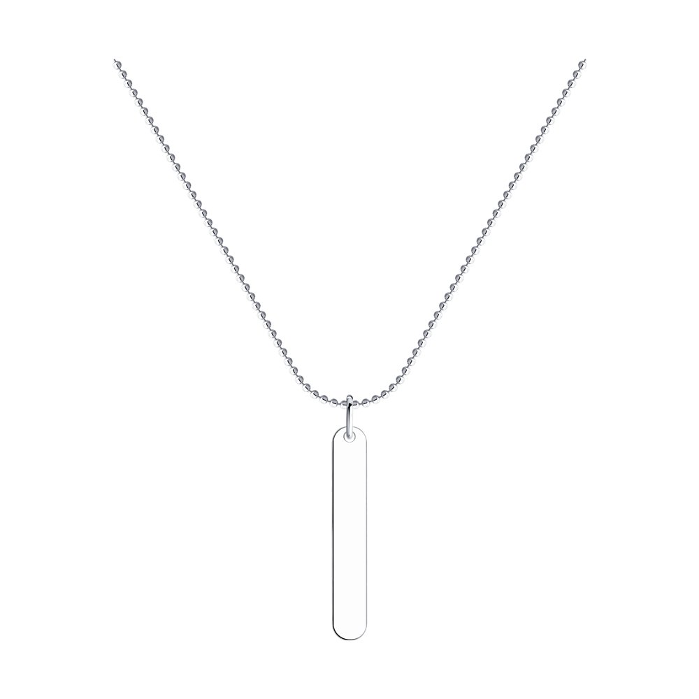 

Колье из серебра 45 см SOKOLOV 94070378, 94070378