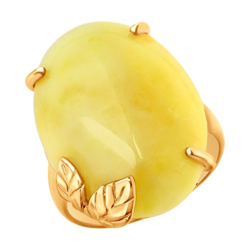 

Кольцо женское SOKOLOV из серебра с янтарём 83010053 р.18, 83010053