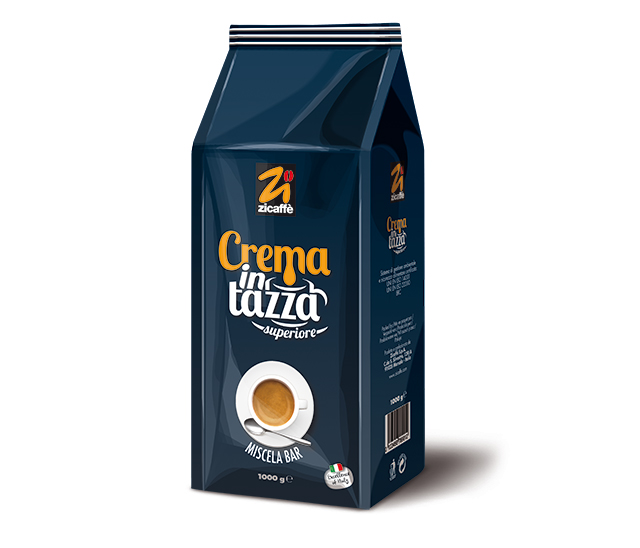 Кофе в зернах Zicaffe Superior Crema In Tazza 1000 г