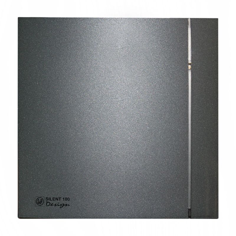 Вентилятор Soler & Palau SILENT-100 CRZ GREY DESIGN-4C алюминиевый профиль design led без видимой рамки lg35 2500 мм анодированный lg35 r