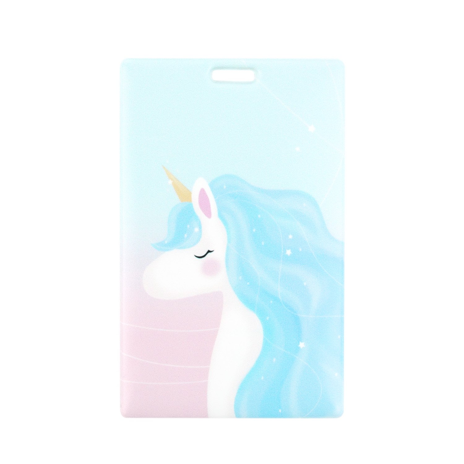 

Чехол для магнитной карты Kawaii Factory KW187 Единорог голубой, KW187