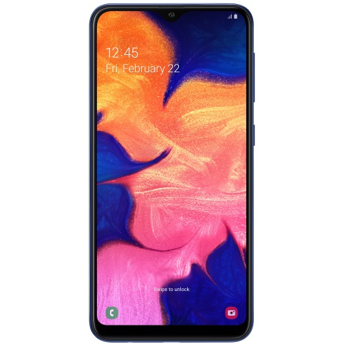 фото Смартфон samsung galaxy a10 (2019) 2/32gb blue (sm-a105fzbgser)