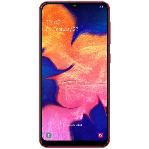 фото Смартфон samsung galaxy a10 (2019) 2/32gb red (sm-a105fzrgser)