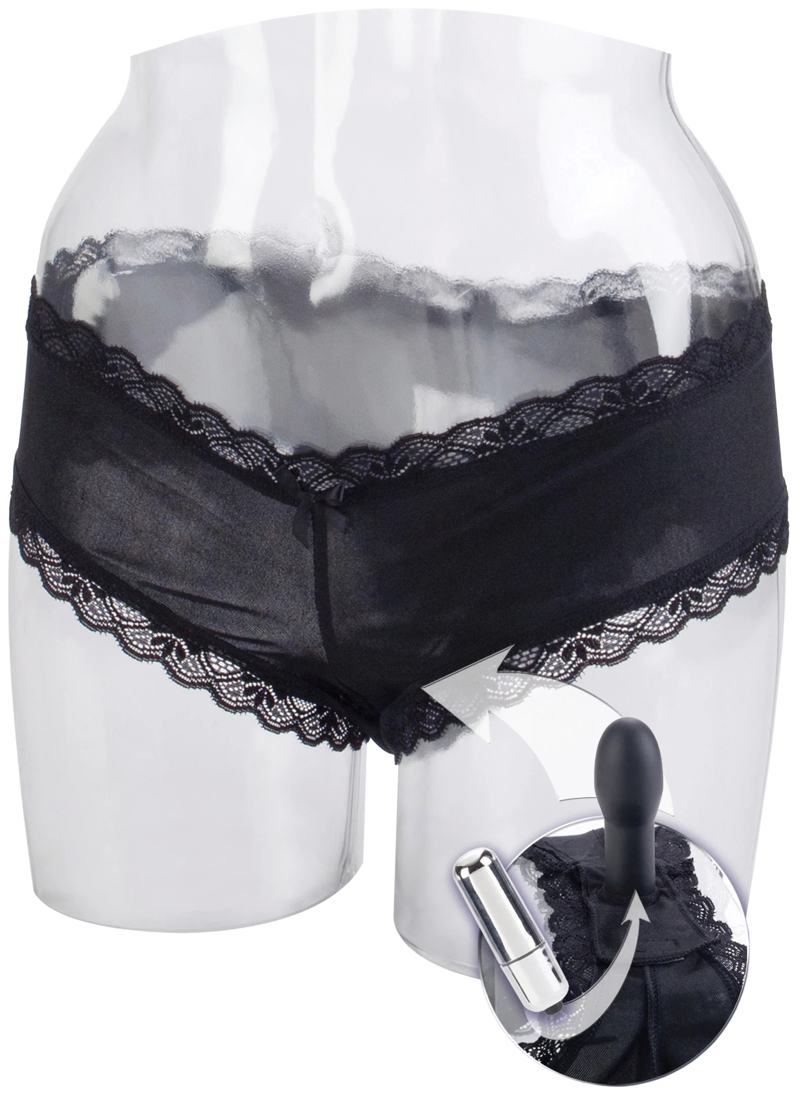 

Черные вибротрусики Love Rider Self Pleasurizer California Exotic Novelties, Love Rider Self Pleasurizer