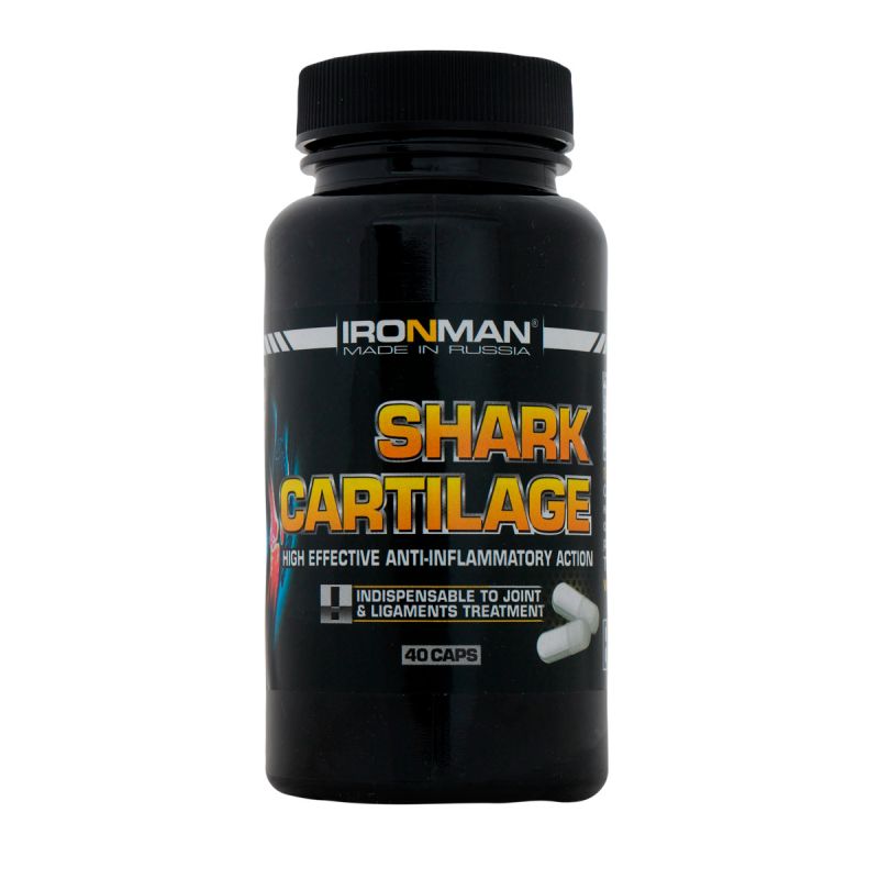 Shark Cartilage Ironman 40 капсул без вкуса