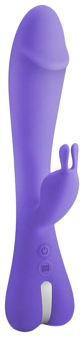 фото Фиолетовый вибратор-кролик trix rabbit vibrator 22,5 см edc wholesale