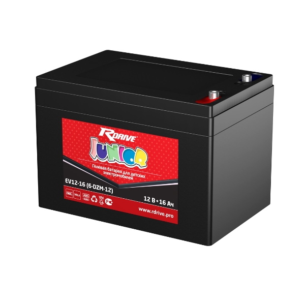 

Аккумулятор RDRIVE JUNIOR EV12-16 (6-DZM-12) 1448