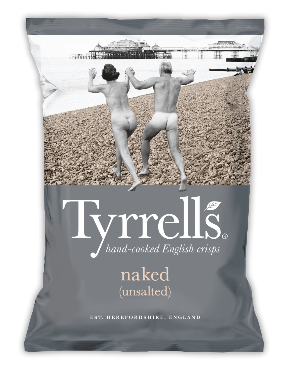 фото Чипсы картофельные tyrrells натуральные без соли 150г