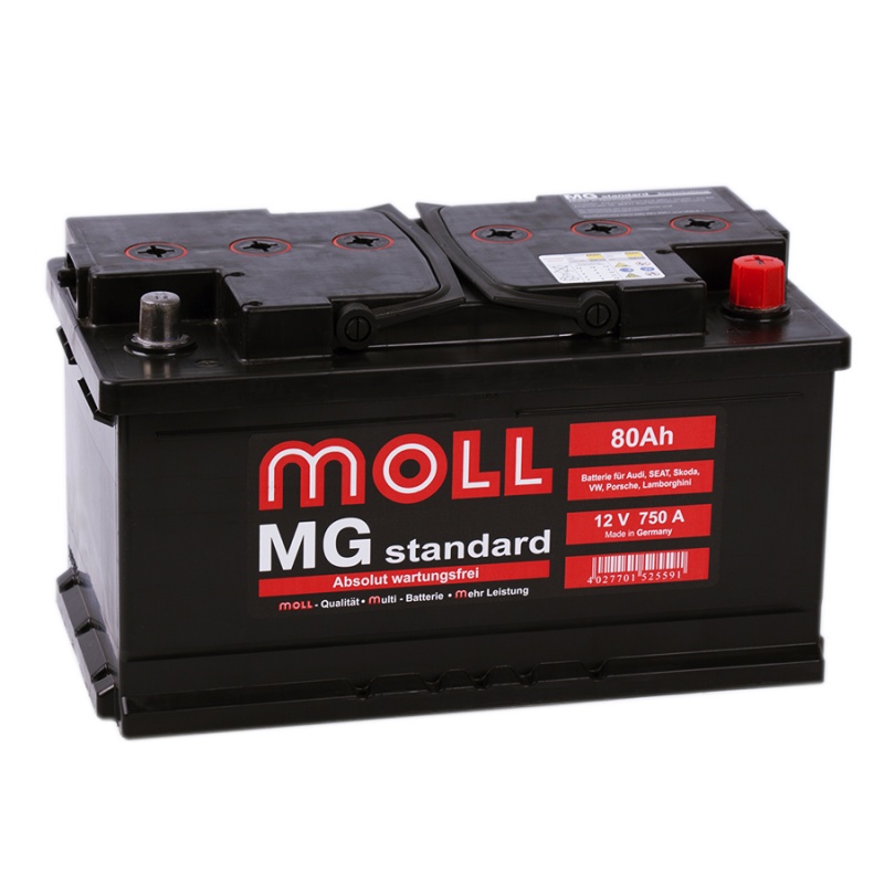 Аккумулятор MOLL MG 80SR 619