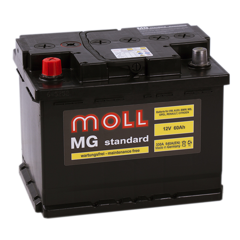 фото Аккумулятор moll mg 60l 608